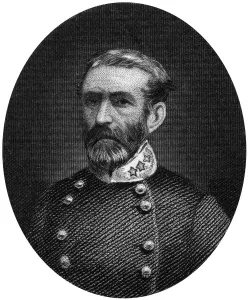 Confederate General Drucke: Braxton Bragg, Confederate general, 1862-1867. Artist: J Rogers