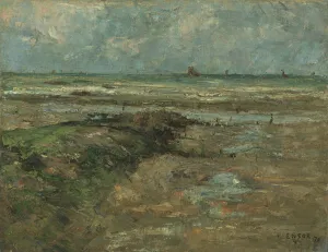 James Ensor Art Drucke: The Breakwater, 1878?. Creator: James Ensor