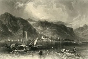 Lake Constance Austria Drucke: Bregenz, c1872. Creator: E I Roberts