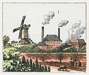 Hounslow Drucke: Brentfeld, 1910