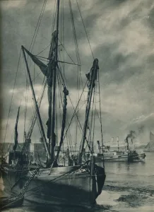 British Shipping Industry History Drucke: Below the Bridges, 1936