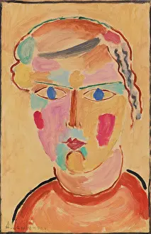 Expressionismus Drucke: Heller Auftritt, 1916. Künstler: Javlensky, Alexei, von (1864-1941)