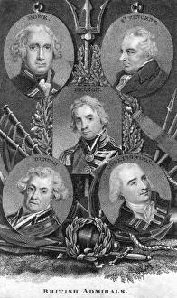 British Admirals Drucke: British Admirals
