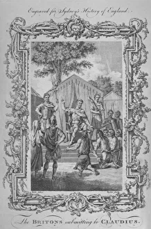 Ancient Britain History Drucke: The Britons submitting to Claudius, 1773. Creator: James Taylor