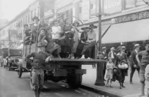 Brooklyn Schnellbahnverkehr, zwischen c1915 und c1920. Ersteller: Bain News Service
