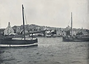 North Sea Coastline Images Drucke: Broughty Ferry - View from the River, 1895