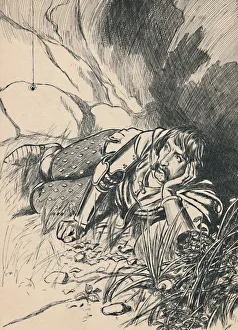 Bruno Beobachtet den Spinne, 1910 (Correktur in die Erstveröffentlichung)