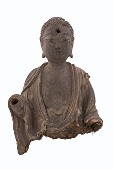 Buddha Sculpture Drucke: Buddha, 618-907. Creator: Unknown
