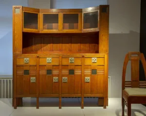 French Interior Design Drucke: Buffet designed by Hector Guimard