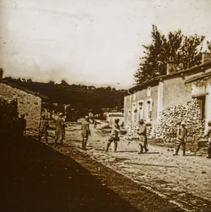 Befestigungen errichten 1914-1918