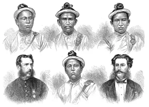 Die Botschaft von Burma, 1872. Künstler: Unbekannt.