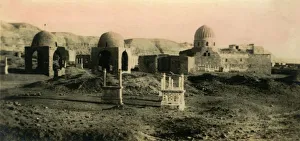 Cairo Architecture Drucke: Cairo: The Khalifa Tombs, c1918-c1939. Creator: Unknown