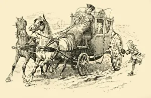 George Frideric Handel Image Drucke: He called to the coachman to stop, (1907). Creator: Unknown