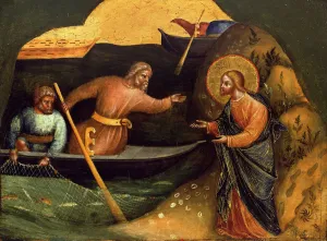 Aufruf der Petrus und Andrews (Pestelrelief, um 1370)