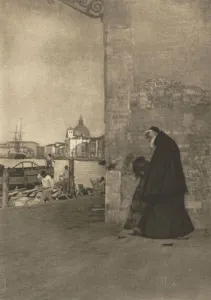 British Photographer Drucke: Camera Work: A Franciscan, Venice, 1904. Creator: J. Craig Annan (British, 1864-1946)