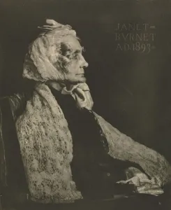 Early 20th Century Photography Style Drucke: Camera Work: Janet Burnet, 1907. Creator: J. Craig Annan (British, 1864-1946)