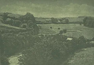 Early 20th Century Photography Techniques Drucke: Camera Work: Meadow-brook, 1904. Creator: Theodor Hofmeister (German, 1868-1943)