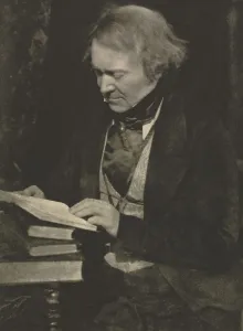 Photogravure Art Prints Drucke: Camera Work: Mr. Rintoul, Editor Spectator, 1912. Creator: David Octavius Hill