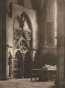 Gerahmter Druck : Kameraarbeit: York Minister: In Sure and Certain Hope, 1903. Schöpfer: Frederick H Gerahmter Druck : Kameraarbeit: York Minister: In Sure and Certain Hope, 1903. Schöpfer: Frederick H