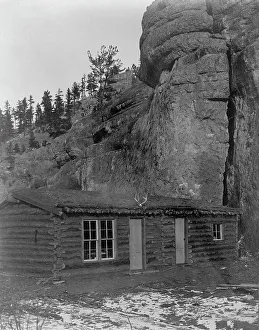 Edward Curtis Images Drucke: Camp Curtis, c1908. Creator: Edward Sheriff Curtis
