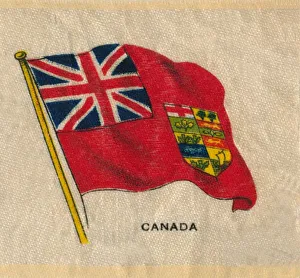Canadian Flag Drucke: Canada, c1910