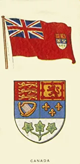 Canadian Flag Drucke: Canada, c1935. Creator: Unknown