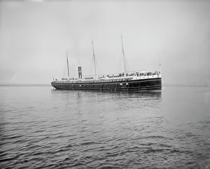 Early 20th Century Ships Drucke: Canadian S.S. Manitoba, c1908. Creator: Unknown