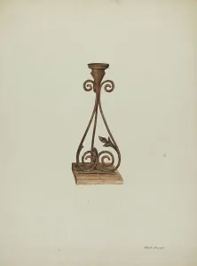 Kerzenstäbchen, 1939. Schöpferin: Edith Towner