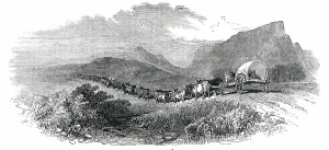 Kap Waggon, 1850. Künstler: Unbekannt.