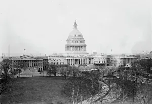 Kapitol - Washington, D.C., zwischen 1910 und 1915. Schöpfer: Bain News Service