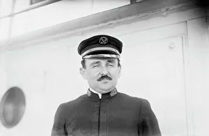 Black And White Military Portraits Drucke: Capt. C.C. McCarthy of MEADE, 1913. Creator: Bain News Service