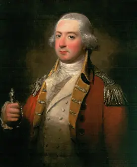 Aberdeen Archives Artwork Drucke: Captain Patrick Hunter, 1786. Creator: David Martin