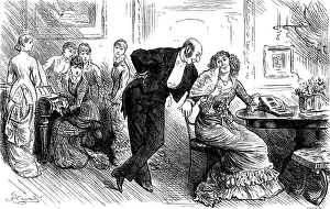 Joseph Swain Engraving Drucke: She had captivated a widower with five daughters... 1880. Creator: Joseph Swain