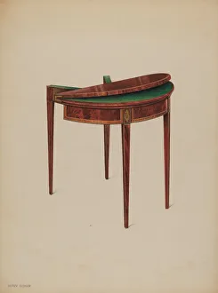 Tischkarte, um 1937 von Harry Eisman