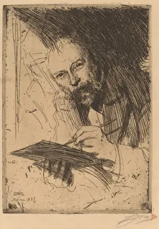 Karl Larsson, 1897. Erfinder: Andor Leandros Zorn
