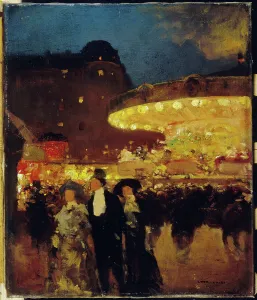 Der Karussell, 1898 (Fertigstellungsjahr). Ersteller unbekannt