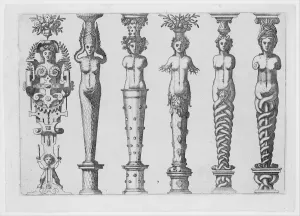 Karyatisdämm (... ) oder Atlantidschwellenform [...], um die Jahrhundertmitte des 16. Jhdts
