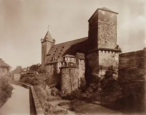 Schloss in Nürnberg, zwischen 1880 und 1890. Künstler: Adolphe Braun