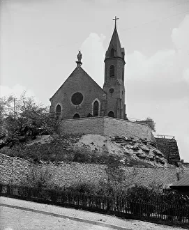 Vintage Church Photography Drucke: Cathedral of the Immaculate Conception, Cincinnati, Ohio, c1907. Creator: Unknown