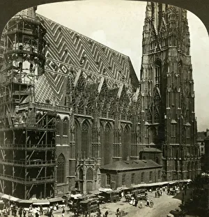Dom von Stephan (Stephansdom), Wien, Österreich. Künstler: H.C. Weiß