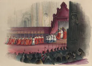 Roman Catholicism Art Drucke: Cattedra, 19th century? Creator: Unknown