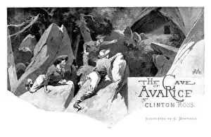 Nineteenth Century Literature Drucke: The Cave of Avarice, 1898. Creator: Unknown