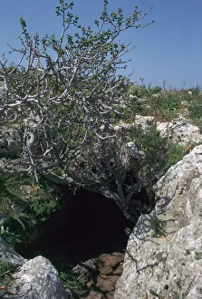Neolithic Caves Greece Drucke: The Cave of Eileithyia