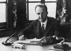 Black And White Automobile Images Drucke: Cecil Kimber. Creator: Unknown