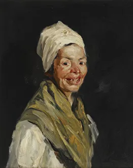 American 20th Century Art Drucke: Celestina, 1908. Creator: Robert Henri