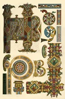 Keltische illuminierte Handschriften, (1898). Schöpfer: Unbekannt.