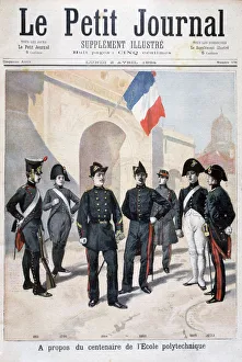 French Army Uniforms History Drucke: Centenary of the Polytechnic School, Paris, 1894