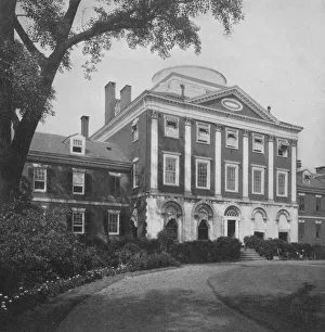 Black And White Hospital Images Drucke: Central Administration Pavilion, Pennsylvania Hospital, Philadelphia, 1922