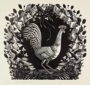 Eric Ravilious Art Drucke: Chanticleer I, c1930. Creator: Eric Ravilious
