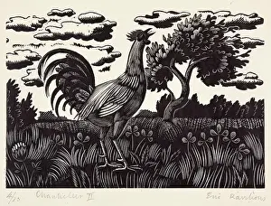 Eric Ravilious Art Drucke: Chanticleer II, c1931. Creator: Eric Ravilious